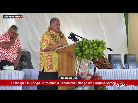 Feiloaiga a le Afioga ile Palemia ma Faiaoga uma Aoga Samoa - 23 Tesema 2025