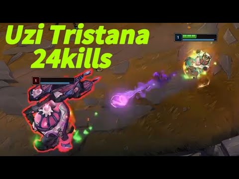 UZI TRISTANA VS  CORKI , HIS TRISTANA IS SO CLEAN!