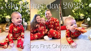 Our First Christmas as a Family of Three 🎄 Christmas Day Vlog 2023 | Our Baby's First Christmas