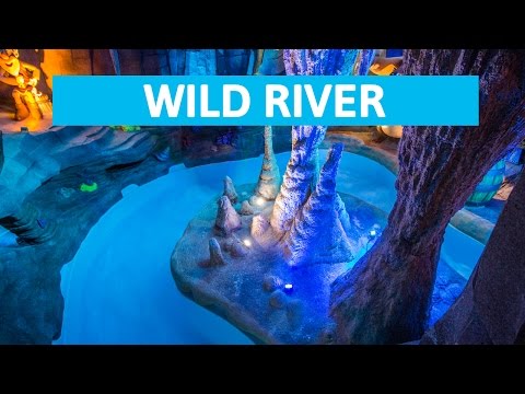 Plopsaqua De Panne - Wild River || Awesome winter cave canyon!