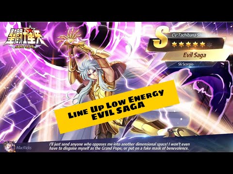 Cosmo + Line Up Evil Saga - SAINT SEIYA AWAKENING