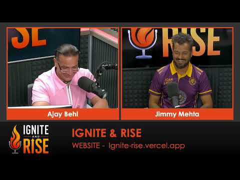 Ignite & Rise with Ajay - Detroit Super Lions Cricket 
