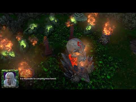 Warcraft 3 Reforged - Illıdan and Arthas first meeting