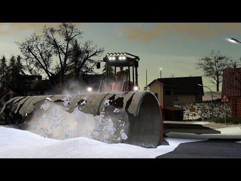 Fs19 Timelapse | Snow Plowing on Sudharz | Plowing snow off the roads | S1 E1