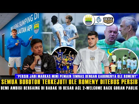 🔵SUDDENLY JOINED TRAINING😱OLE ROMENY REDEEMED BY PERSIB🔥AMBITION TO COMPETE IN THE ROUND OF 16 OF...