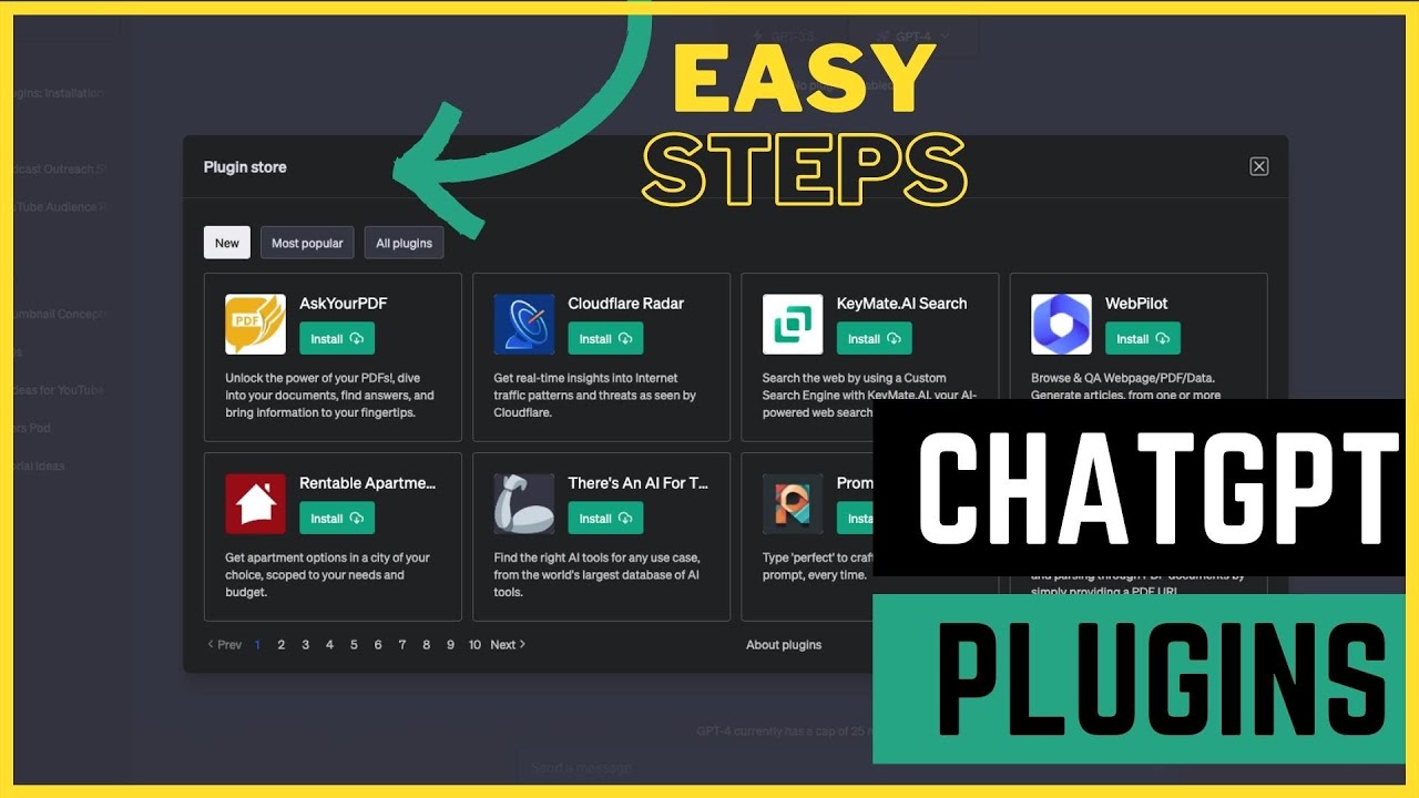 Step-by-Step Guide: Installing and Enabling ChatGPT Plugins