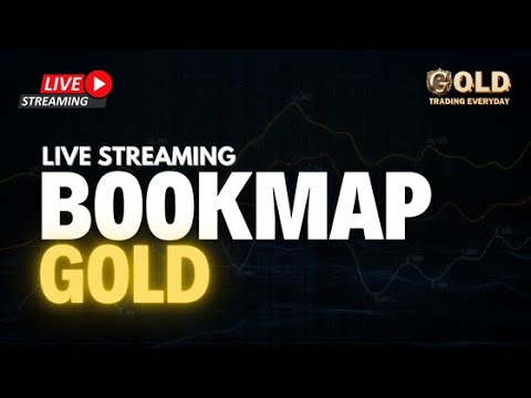 LIVE BOOKMAP: FOREX TRADING - XAUUSD (GOLD) #livetrade #livegold