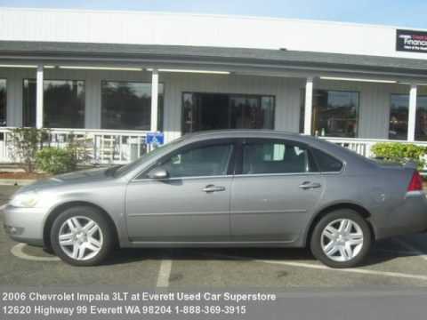 2006 Chevrolet Impala 3LT, $8999 at Everett Used Car Superst