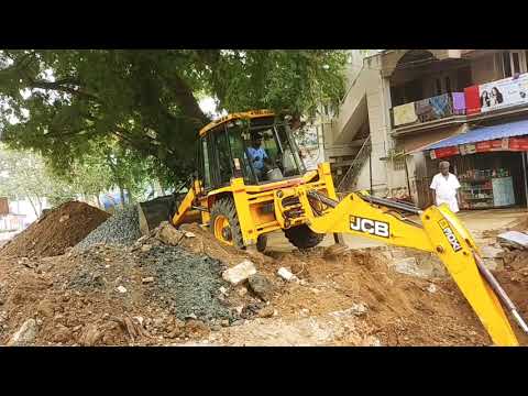 JCB Working  New Bridge Construction | JCB Working Video