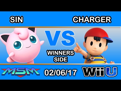 MSM 84 - DYS | Sin (Jigglypuff) Vs. Charger (Ness) Winners Side - Smash Wii U