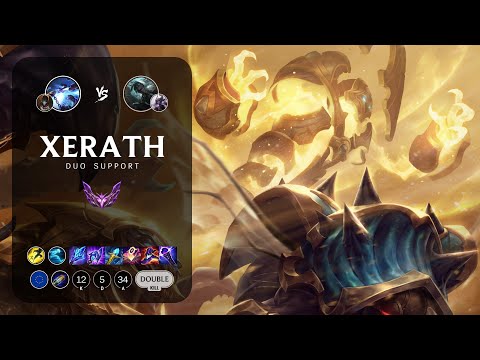 Xerath Support vs Senna - EUW Master Patch 12.22