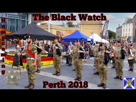 3 SCOTS The Black Watch - Homecoming Parade