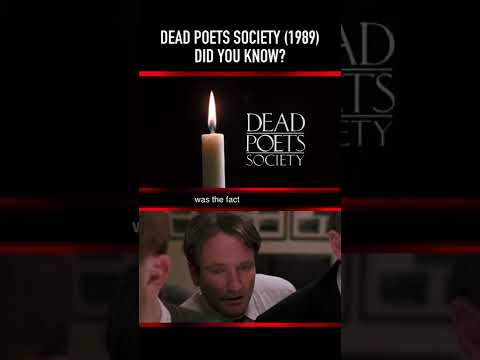 Did you know THIS about DEAD POETS SOCIETY (1989)?