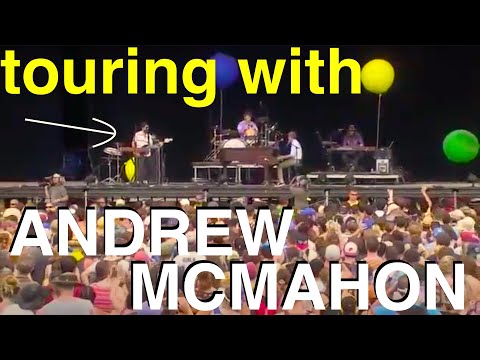 Playing Firefly Festival with Andrew McMahon In The Wilderness