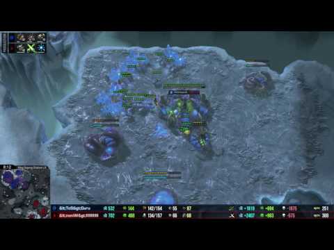 Starcraft 2 - PvZ - NaNiwa vs Guru on King Sejong Station