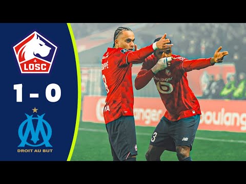 LOSC Lille vs Marseille 1-0 Résumé | Ethan Mbappe Goal | Ligue 1 Highlights | OM vs Lille 