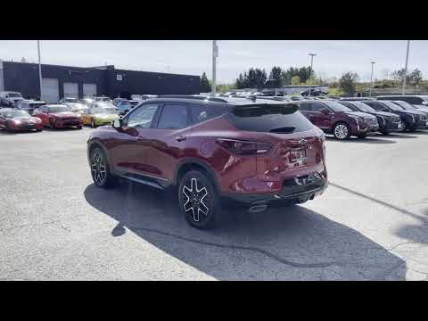 2023 Chevrolet Blazer RS AWD in Red for sale at Royal Chevrolet in Orangeville, ON