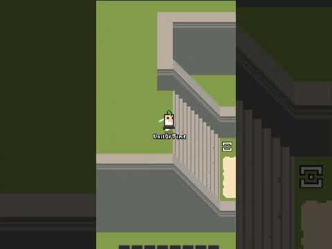 How stairs work in top down 2D game worlds