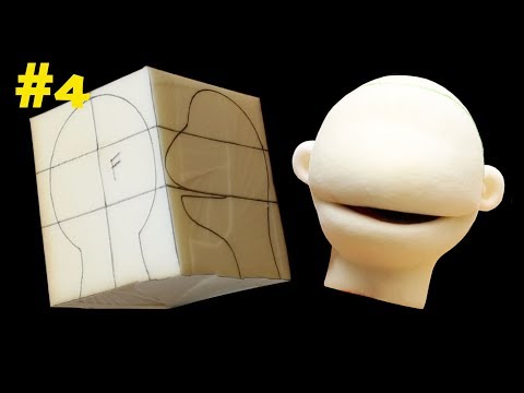 FABRICATION D'UNE MARIONNETTE EN MOUSSE TAILLÉE : 1er Partie