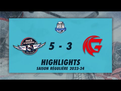 Ducs d'Angers 5-3 Gothiques d'Amiens - Highlights - Synerglace Ligue Magnus 2023/24