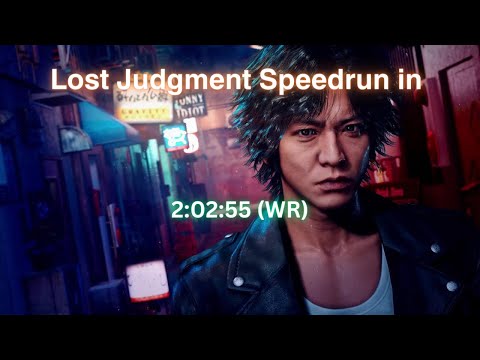 Lost Judgment Speedrun in 2:02:55 (WR)