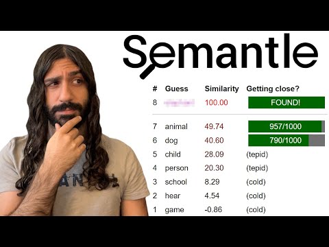 Semantle Word