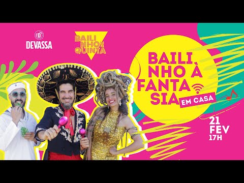 Bailinho a Fantasia em Casa