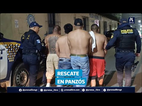 Capturan a cuatro hombres que intentaron secuestrar a una menor de 13 años en Alta Verapaz