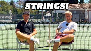 Everything you need to know about tennis strings (featuring Nikki)