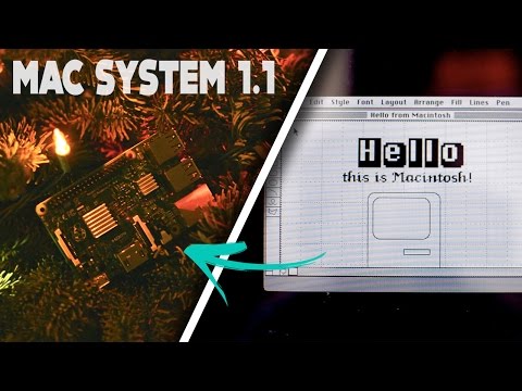 Macintosh System 1.1 on Raspberry Pi!