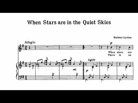 Video thumbnail for When Stars Are in the Quiet Skies
