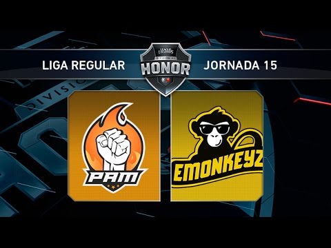 PAM eSports vs eMonkeyz Club - #LoLHonor15 - Mapa 1 - Jornada 15 - T11