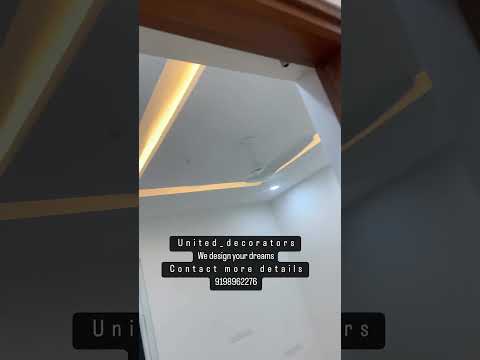 Gypsum false ceiling design service