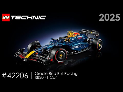 Конструктор Technic F1 Oracle Red Bull Racing RB20 1639 деталей 1:8 - фото 1 - id-p2870445673
