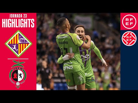 Resumen #PrimeraDivisiónFS Illes Balears Palma Futsal 5-2 Jaén Paraíso Interior| Jornada 23