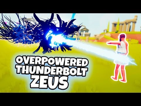 OVERPOWERED THUNDERBOLT ZEUS VS EVERY FACTION (CUSTOM)