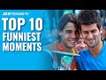 Top 10 Funny ATP Tennis Moments ?