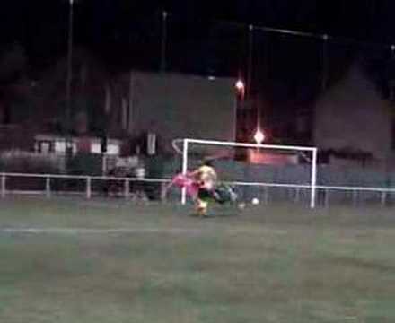 Romain Labiche goal against KFC Wilrijk with Duffel FC