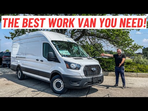 The 2025 Ford Transit 250 High Roof Extended Is The Best Work Van For The Trades & Delivery Drivers!