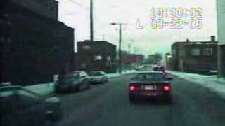 preview picture of video 'Lakewood Ohio Police Chase - 3/22/2008'