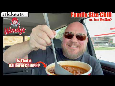 The Most Insane Fast Food Item EVER: Wendy’s Family Size Chili Review