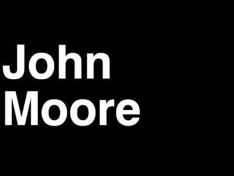 How to Pronounce John Moore Columbus Blue Jackets NHL Hockey Player Runforthecube