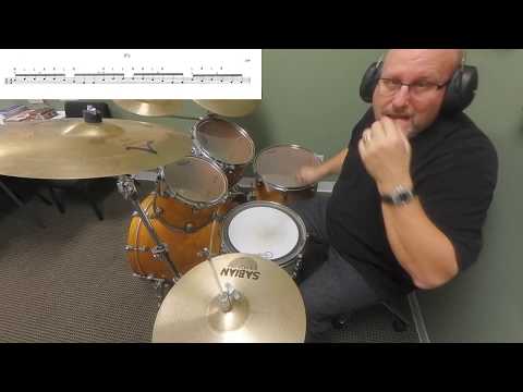 Drum Lesson - 16th note triplets-Groups of 9-Drum Fills