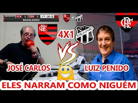 As Melhores Narrações Flamengo 4x1 Ceará