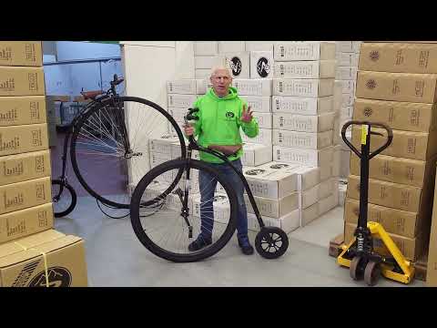 The new 36 inch Penny Farthing (unboxing?)