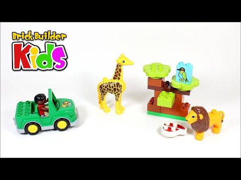 Vidéo LEGO Duplo 10802 : Les animaux de la savane