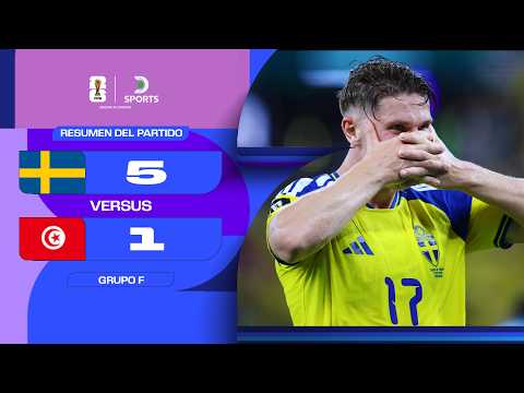 ملخص مباراة السويد ضد تونس بتاريخ 2026-06-15