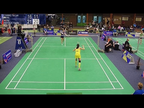 Chang Ya Lan vs Yaelle Hoyaux (WS, QF) - Victor Dutch Intl. 2018