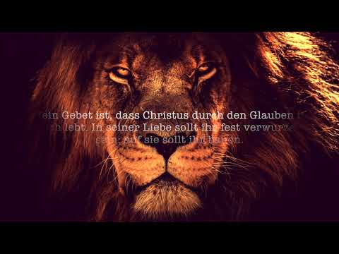 Schöne Bibelverse-Epheser 3 : 14-21 - Deutsch