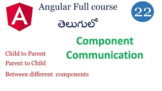 component communication in Angular | input output decorators in angular|Angular tutorials in Telugu
